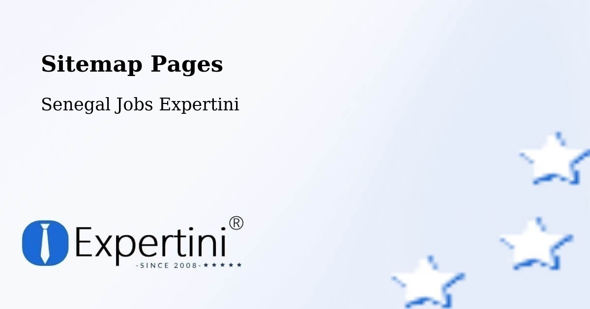 Sitemap Pages - Goudomp Department - Senegal Jobs Expertini